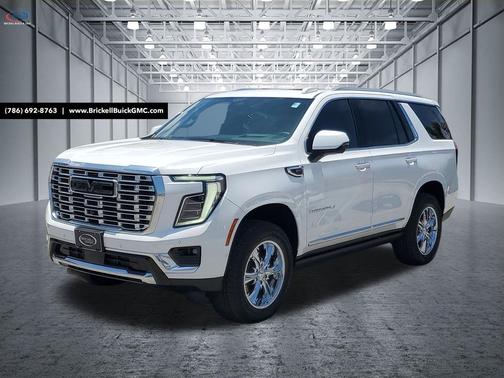 Summit White 2025 GMC Yukon Denali