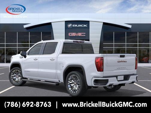 Glacier White Tricoat 2026 GMC Sierra 1500 Denali