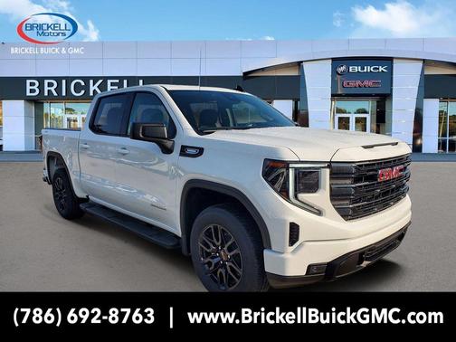 Summit White 2026 GMC Sierra 1500 Elevation