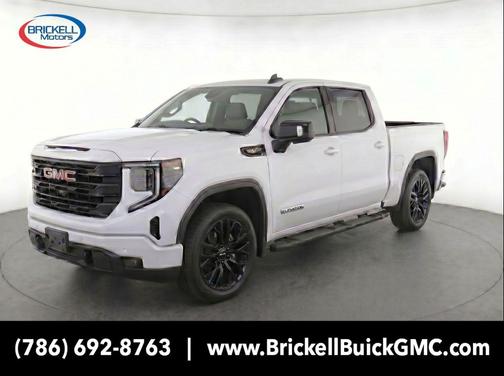 Summit White 2023 GMC Sierra 1500 Elevation
