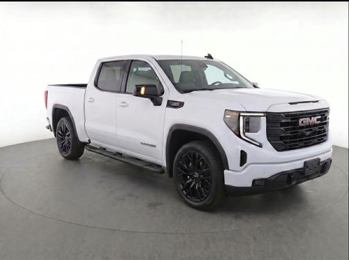Summit White 2023 GMC Sierra 1500 Elevation
