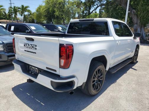 Summit White 2023 GMC Sierra 1500 Elevation