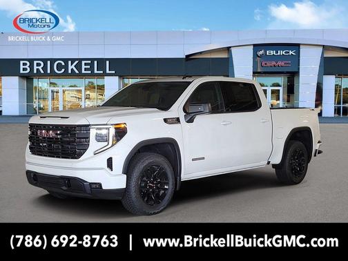 Summit White 2026 GMC Sierra 1500 Elevation