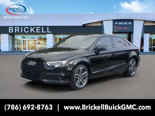 Brilliant Black 2020 Audi A3 2.0T Premium