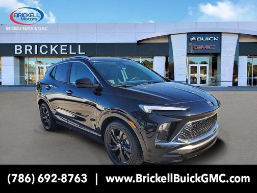 Ebony Twilight Metallic 2026 Buick Encore GX Sport Touring