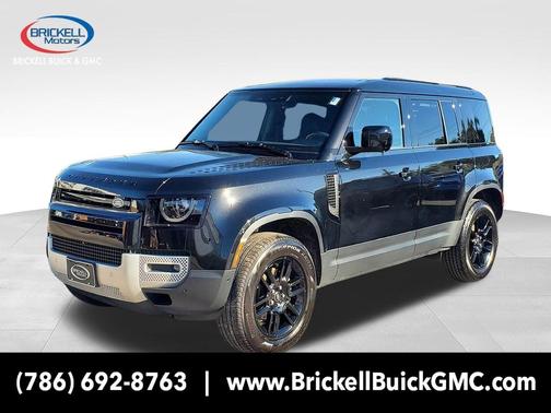Santorini Black Metallic 2025 Land Rover Defender 110 P300