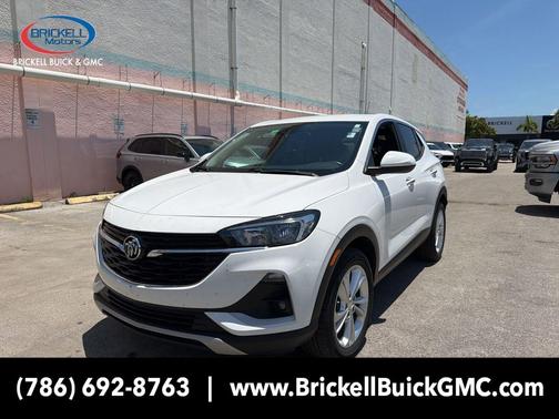 Summit White 2021 Buick Encore GX Preferred