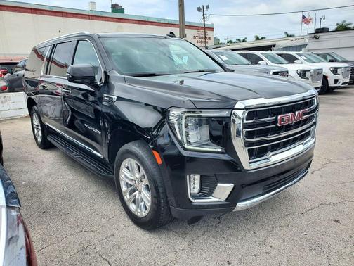 Onyx Black 2021 GMC Yukon XL SLT