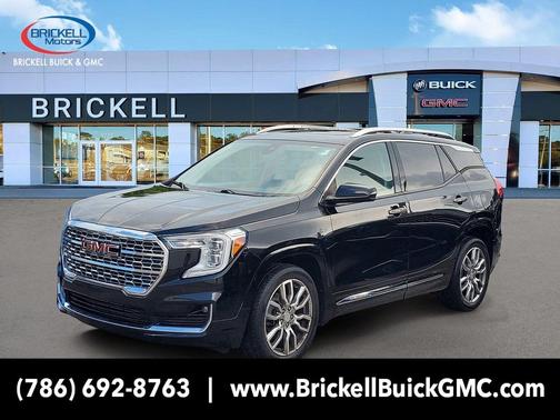 Ebony Twilight Metallic 2022 GMC Terrain Denali