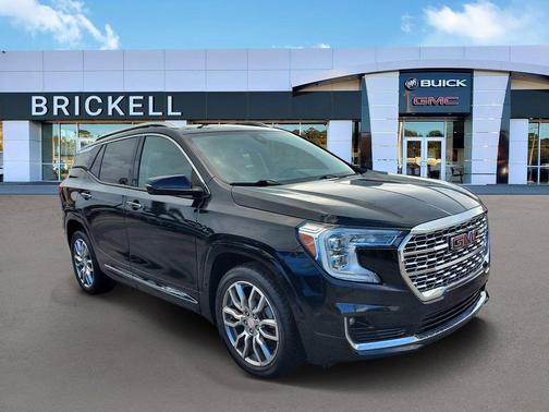 Ebony Twilight Metallic 2022 GMC Terrain Denali