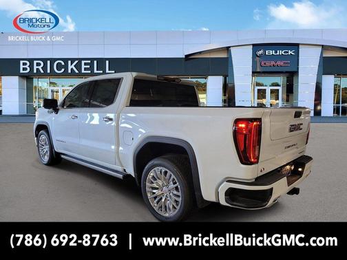 Glacier White Tricoat 2026 GMC Sierra 1500 Denali