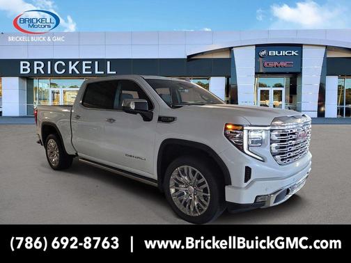 Glacier White Tricoat 2026 GMC Sierra 1500 Denali