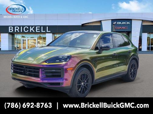 Chromite Black Metallic 2024 Porsche Cayenne Cayenne