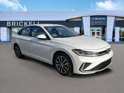 Opal White 2025 Volkswagen Jetta 1.5T SE