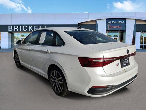 Opal White 2025 Volkswagen Jetta 1.5T SE