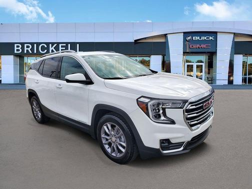 Summit White 2023 GMC Terrain SLT