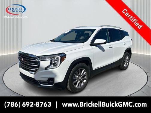 Summit White 2023 GMC Terrain SLT