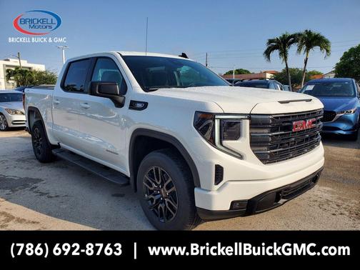 Summit White 2026 GMC Sierra 1500 Elevation