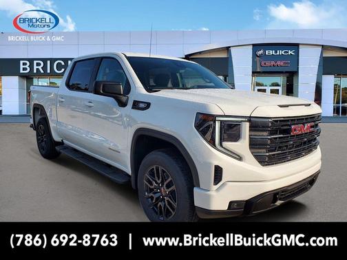 Summit White 2026 GMC Sierra 1500 Elevation