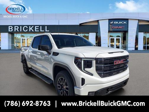 Summit White 2026 GMC Sierra 1500 Elevation
