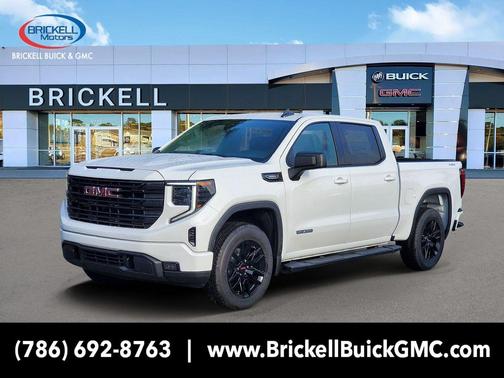 Summit White 2026 GMC Sierra 1500 Elevation