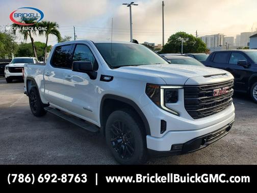 Summit White 2026 GMC Sierra 1500 Elevation
