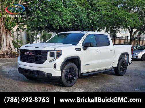 Summit White 2026 GMC Sierra 1500 Elevation