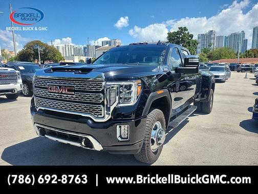 Onyx Black 2022 GMC Sierra 3500 Denali