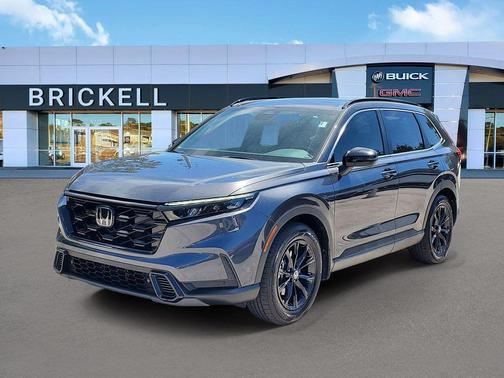 Canyon River Blue Metallic 2024 Honda CR-V Hybrid Sport FWD