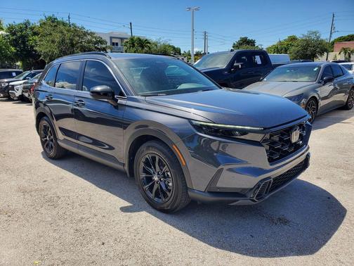 Canyon River Blue Metallic 2024 Honda CR-V Hybrid Sport FWD