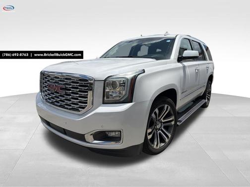 White Frost Tricoat 2020 GMC Yukon Denali