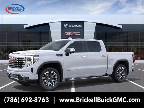 Glacier White Tricoat 2026 GMC Sierra 1500 Denali