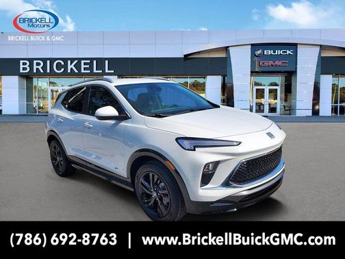 Summit White 2026 Buick Encore GX Sport Touring