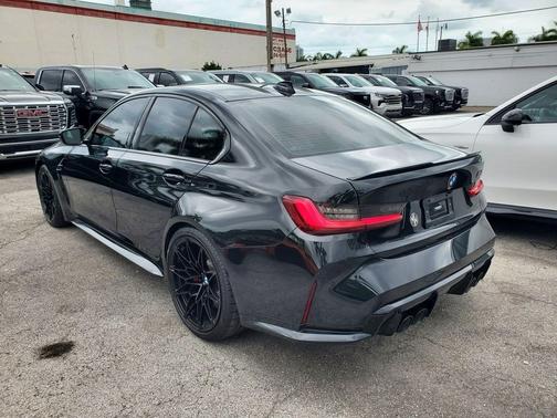 Black Sapphire Metallic 2022 BMW M3 Competition xDrive