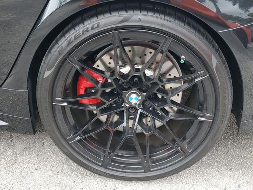 Black Sapphire Metallic 2022 BMW M3 Competition xDrive