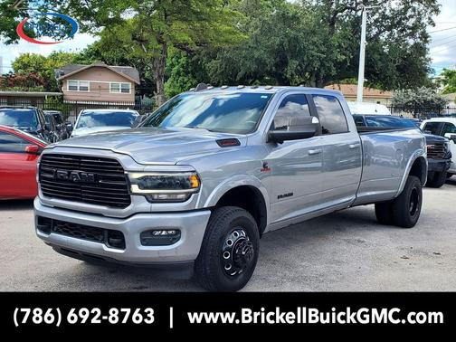 Billet Silver Metallic Clearcoat 2020 RAM 3500 Laramie Crew Cab 4x4 8' Box