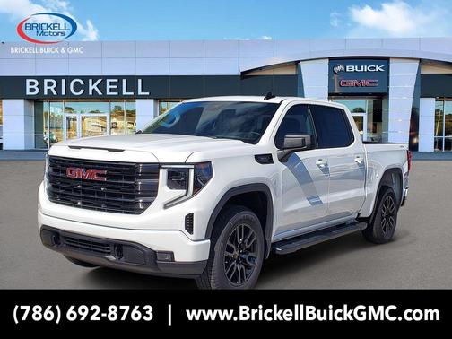 Summit White 2026 GMC Sierra 1500 Elevation