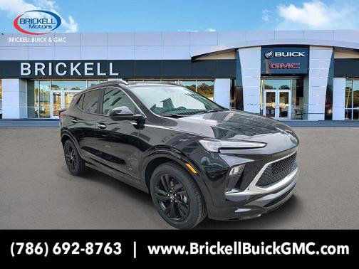 Ebony Twilight Metallic 2026 Buick Encore GX Sport Touring