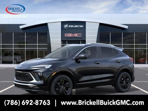 Ebony Twilight Metallic 2026 Buick Encore GX Sport Touring