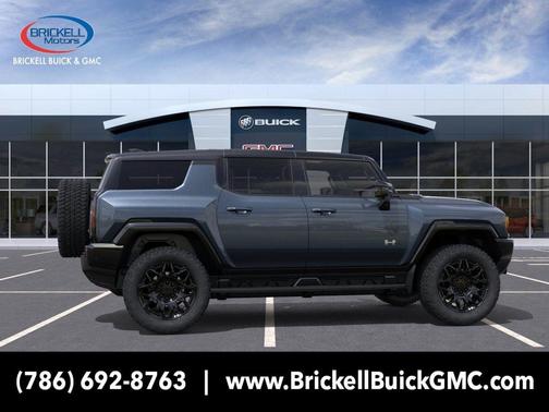 Graphite Blue Metallic 2026 GMC HUMMER EV SUV 2X