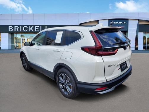 Platinum White Pearl 2021 Honda CR-V 2WD EX