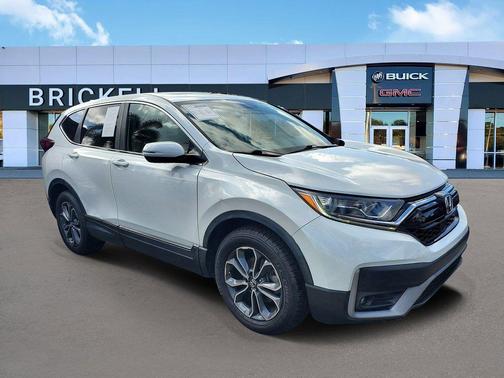 Platinum White Pearl 2021 Honda CR-V 2WD EX