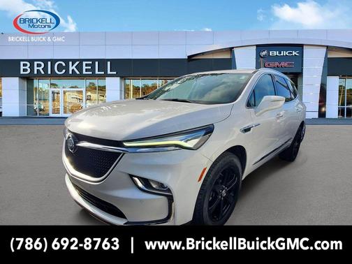 White Frost Tricoat 2024 Buick Enclave Essence FWD