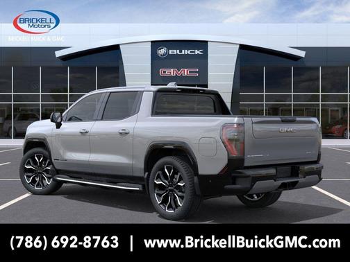 Thunderstorm Gray 2026 GMC Sierra EV Max Range Denali