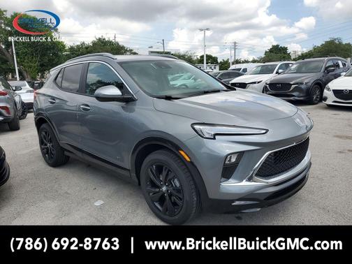 Moonstone Gray Metallic 2026 Buick Encore GX Sport Touring