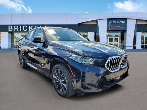 Tanzanite Blue II Metallic 2024 BMW X6 xDrive40i