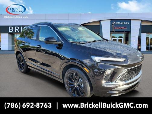 Ebony Twilight Metallic 2026 Buick Encore GX Sport Touring