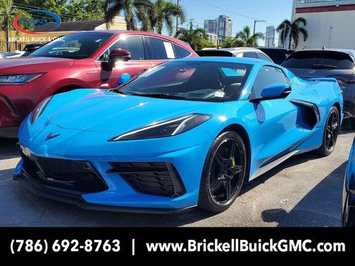 Rapid Blue 2021 Chevrolet Corvette Stingray w/3LT