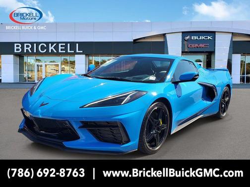 Rapid Blue 2021 Chevrolet Corvette Stingray w/3LT