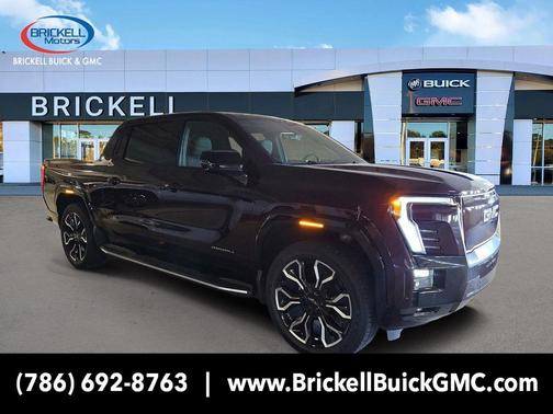 Dark Ember Tintcoat 2025 GMC Sierra EV Max Range Denali